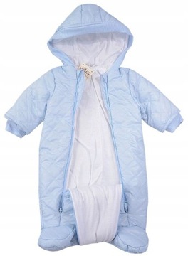 KOMBINEZON ZIMOWY OCIEPLANY PAJAC 80cm L128D