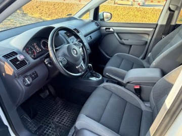 Volkswagen Touran II 1.6 TDI 105KM 2014 Volkswagen Touran Raty Panorama Automat DSG Klimatronic Navi 7 osobowy Za, zdjęcie 27