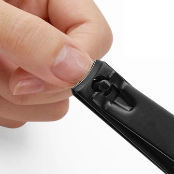 Кусачки для ногтей черные Набор из 3 шт.