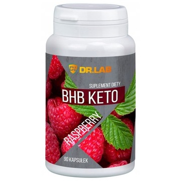 BHB KETO RASPBERRY 90 KAPSUŁEK KETONY MALINY KETO DIET 90 K BEZ WYPEŁNIACZY
