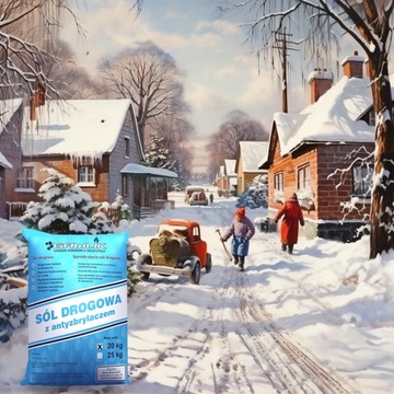 ДОРОЖНАЯ СОЛЬ 20 КГ АНТИСКЛЕИВАНИЕ Антилед Лед Снег + БЕСПЛАТНЫЙ ЦИФРОВОЙ ПОСТЕР