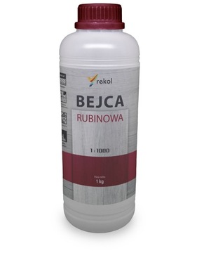 Bejca czerwona rubinowa 1kg barwnik do impregnatów