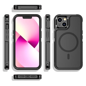 ПРОЧНЫЙ БРОНИРОВАННЫЙ ЧЕХОЛ ДЛЯ IPHONE 13 MINI, УСИЛЕННЫЙ, ЗАЩИТНЫЙ от ПАДЕНИЯ ДЛЯ MAGSAFE