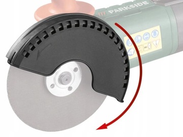 PARKSIDE Угловая шлифовальная машина PWS 125 G6 1200 Вт, диск 125 мм + АКСЕССУАРЫ