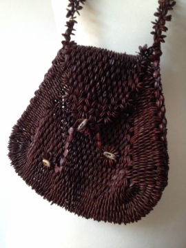 УНИКАЛЬНАЯ и неповторимая СУМКА ИЗ СЕМЕН, чудо, РЕДКОСТЬ!