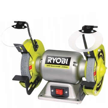 RYOBI ELEKTR. DWUTARCZOWA SZLIFIERKA STOŁOWA 250W 150MM KAMIENIOWA RBG6G1