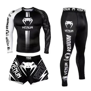 T-SHIRT SHORTS MMA GYM PANTS
