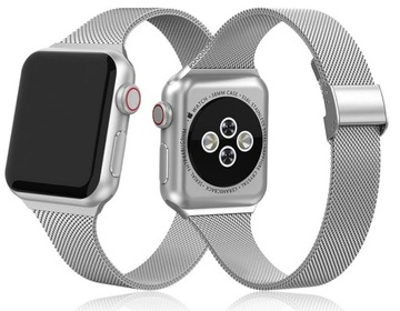 PASEK DO APPLE WATCH 2 3 4 5 6 7 8 9 SE ULTRA 2 38/40/41/42/44/45/49mm Stal