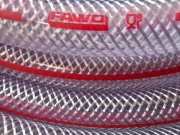 Wąż do ciepłej lub zimnej wody do kampera przyczepy 10mm transparentny