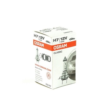 Лампа OSRAM Classic H7 55 Вт 12 В PX26d