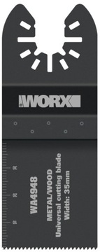 Brzeszczot multitool 35mm do drewna WORX WA4948
