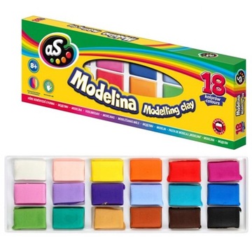 MODELINA SZKOLNA AS ASTRA 18 KOLORÓW