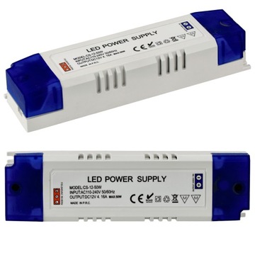 ZASILACZ LED 12V MEBLOWY 4,16A 50W DO TAŚMA TAŚMY LED Transformator