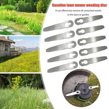 Brzeszczot do kosiarki/metalowe ostrza zapasowe/podkaszarka do trawy 10 szt