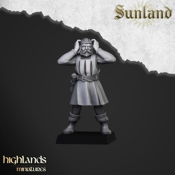Залповое ружье Sunland с расчетом - Highlands Miniatures