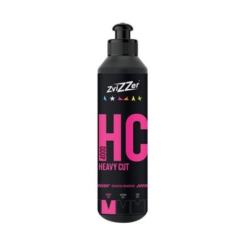 ZviZZer HC4000 250мл + 3x ТРАПЕЦЕИДАЛЬНЫЕ РЕЖУЩИЕ КОЛОДКИ С КРАСНОЙ РЕЗКОЙ
