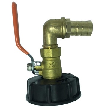 Adapter zbiornika IBC (gwint 60 mm, średnica zewnętrzna 19 mm) S