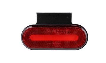 LAMPA OBRYSOWA LED CZERWONA NEON OBRYSÓWKA UCHWYT