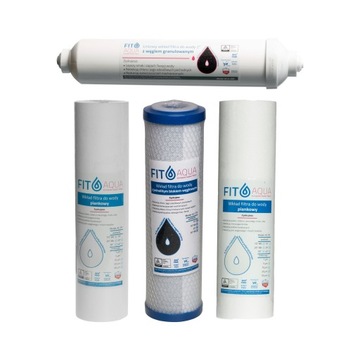 KOMPLET FITAQUA FILTR OSMOZA RO5 SZYBKOZŁĄCZKI