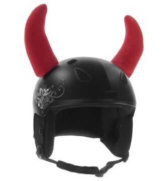 ROGI USZY NA KASK ROGI DIABEŁ NA NARTY SNOWBOARD