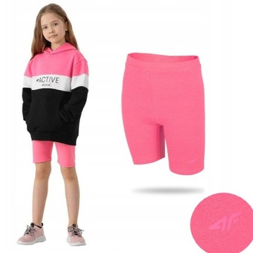 LEGGINSY DZIEWCZĘCE 4F GETRY KOLARKI 146/152
