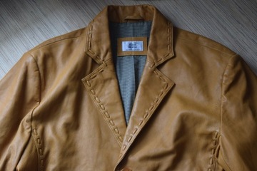 КОЖАНАЯ КУРТКА ALBA MODA ПОЧТИ НОВАЯ _52