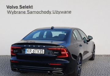 Volvo S60 III 2020 Volvo S60 B5 Hybrid Benzyna 25014KM AWD R-Design Gwarancja Salon POLSKA FV, zdjęcie 3