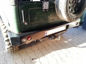 NÁRAZNÍK OCELOVÝ ZADNÍ SUZUKI SAMURAI OFFROAD