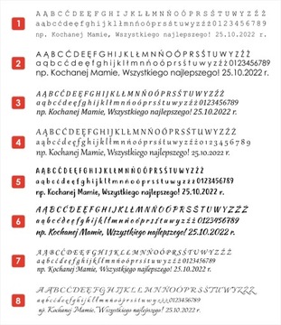 MATURA brelok na szczęście koniczyna + GRAWER