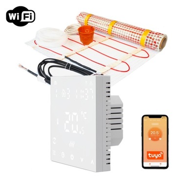 Mata grzewcza grzejna zestaw NVMGW150/10WiFi 8m2