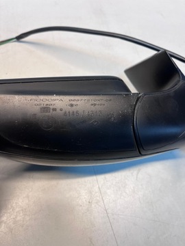 96577210XT ZRCÁTKO LEVÉ PEUGEOT 307 5PIN ČERNÉ EU