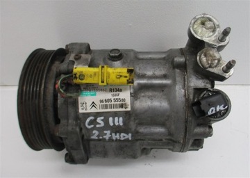 КОМПРЕССОР КОНДИЦИОНЕРА CITROEN C5 III 2.7 HDI 9660555580