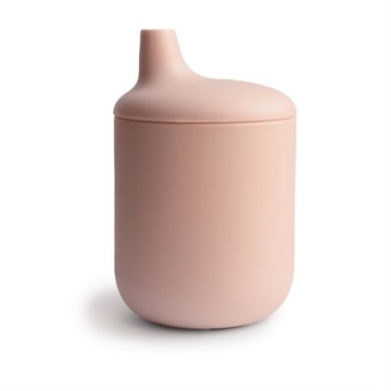 Kubek silikonowy Sippy Cup MUSHIE Blush