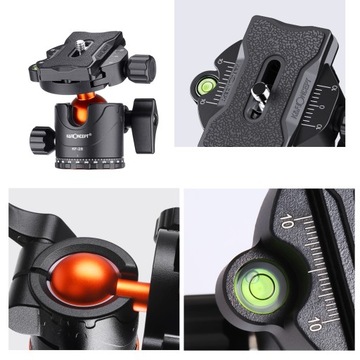 ШТАТИВ K&F ДЛЯ КАМЕРЫ С ШАРОВОЙ ГОЛОВКОЙ 160 СМ K234A1 SA234 ШТАТИВ KF09.080 V1