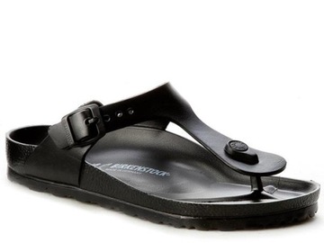 Klapki Damskie Birkenstock 0128201 GIZEH EVA REGULAR Czarne 39