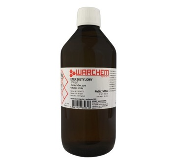 ETER DIETYLOWY czysty min. 99,5% - 500ml WARCHEM