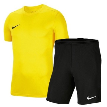 NIKE komplet piłkarski JR KOSZULKA + SPODENKI XS