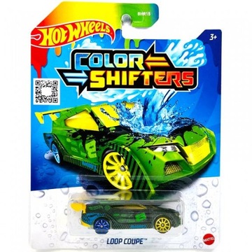 Цветные переключатели Hot Wheels LOOP COUPE