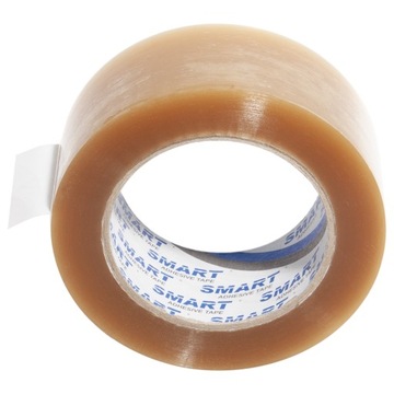 TAŚMA PAKOWA SMART SOLVENT 48/132m KAUCZUK TRANSPARENTNA