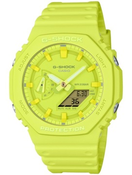 Kolorowy sportowy zegarek męski Casio G-SHOCK GA-2100 +Box + Grawer gratis