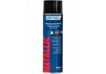 DINITROL METALIC SPRAY ŚRODEK ANTYKOROZYJNY 500 ML