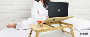 ДЕРЕВЯННЫЙ ПОДНОС СТОЛ ДЛЯ ЗАВТРАКА ДЛЯ КРОВАТИ