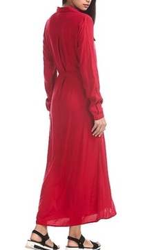 U.S. Polo Assn. sukienka koszulowa czerwona S