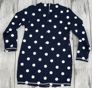 P326A Туника платье с вера PL (темно -синий) размер 122