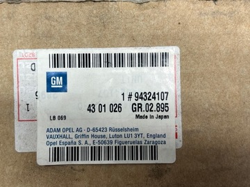 OPEL CAMPO SVĚTLO POZIČNÍ LEVÝ PŘEDNÍ 94324107 ORIGINÁLNÍ IKI EU