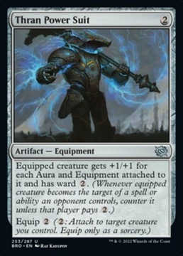 Karta Magic: The Gathering Thran Power Suit BRO
