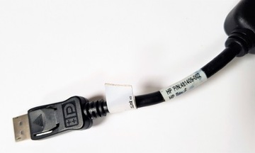 АДАПТЕР HP DISPLAYPORT НА АДАПТЕР КАБЕЛЯ DVI