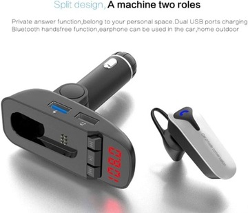Bluetooth FM-передатчик, комплект громкой связи с