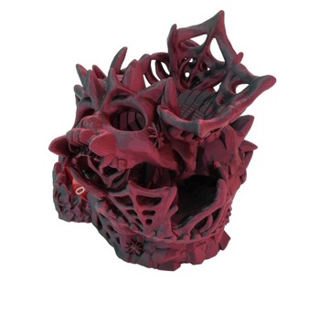 Średni koszmar - wieża do kości Cinderwing3D Nightmare Dice Tower Czerwony