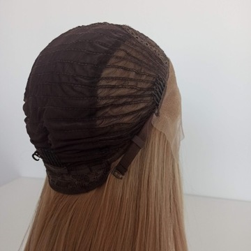 Парик LACE FRONT Blonde короткий средний 40/55/80см + шапочка БЕСПЛАТНО
